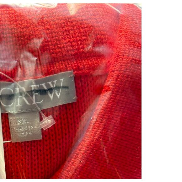 J. Crew Red Double-Breasted Sweater - Picture 5 of 5